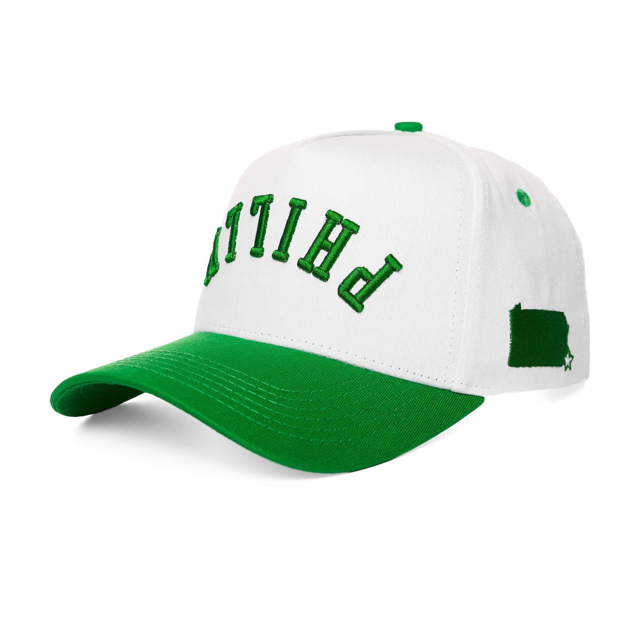 PHILLY UPSIDE DOWN - WHITE/GREEN
